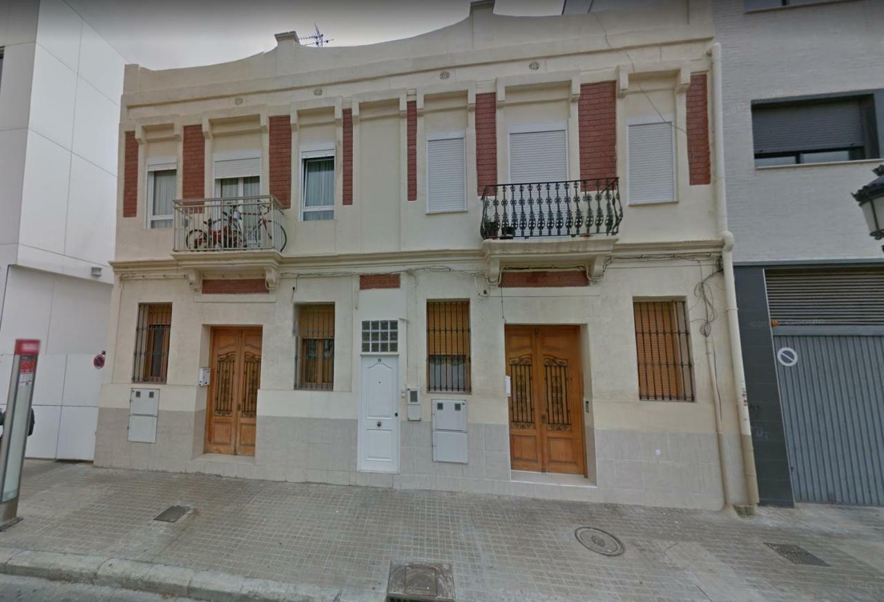 Old Fisherman'S House In Malvarrosa Beach Valencia Exterior foto